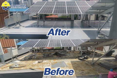 รับเหมางานพื้นดาดฟ้า